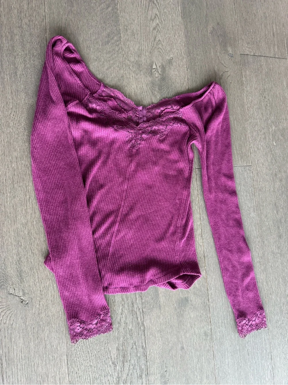 Free people Top purple